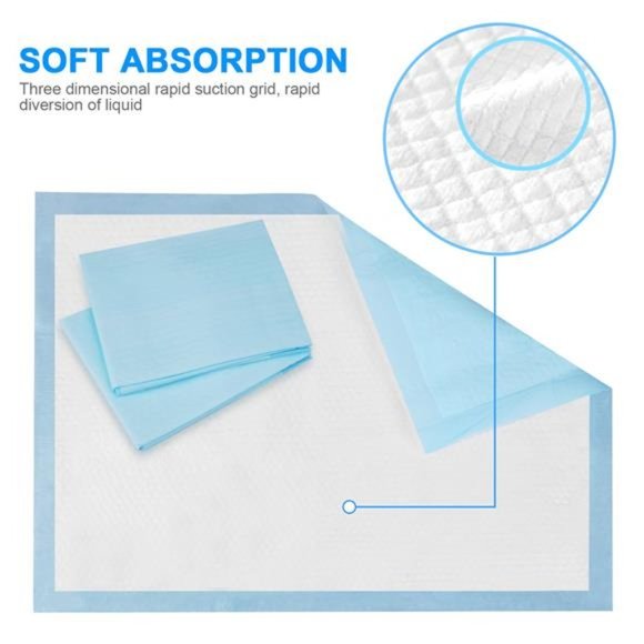 Disposable Large Changing Pads, High Absorbent Waterproof Portable Mattress - Picture 3 of 6